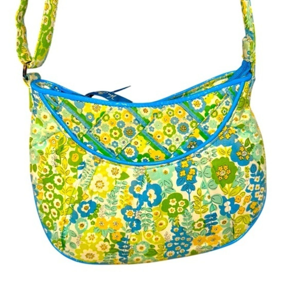 Vintage Vera Bradley Floral English Meadow Crossbody Bag Cottagecore